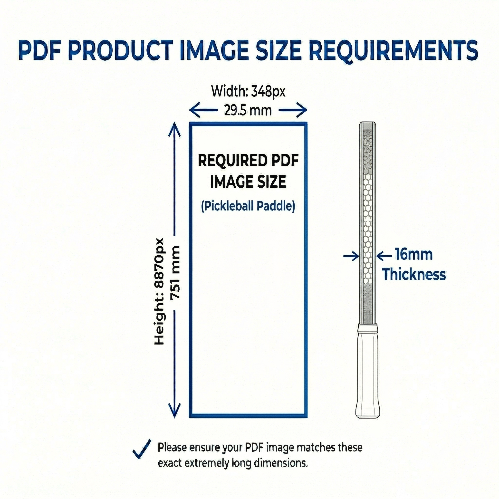Custom Pickleball Paddle Edge Tape | Personalized Pickleball Paddle Skin
