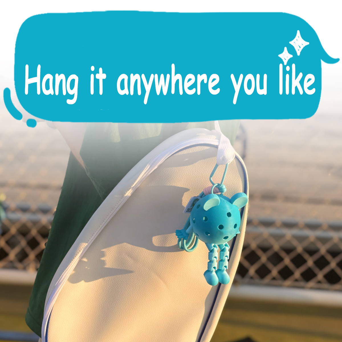 Kawaii Pickleball Keychains