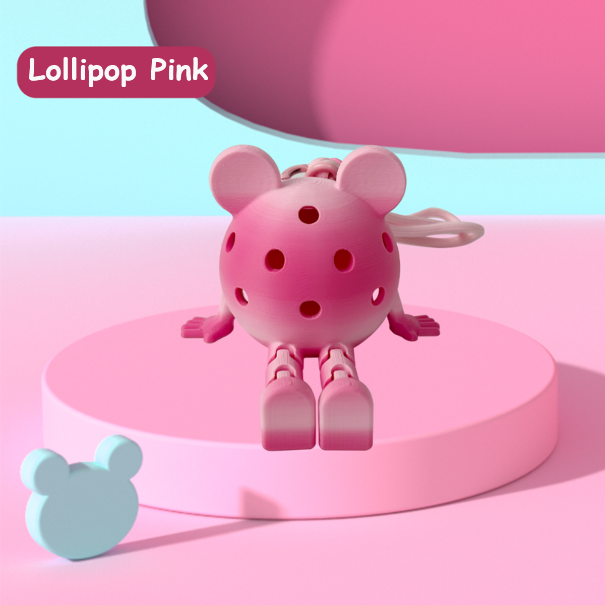 Kawaii Pickleball Keychains