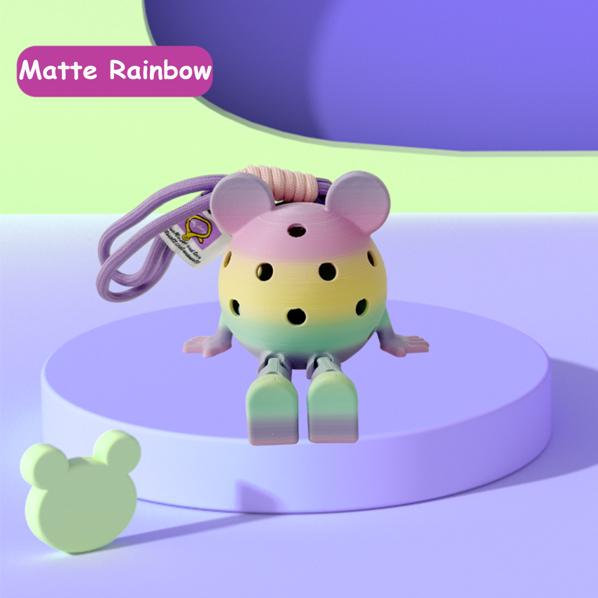 Kawaii Pickleball Keychains