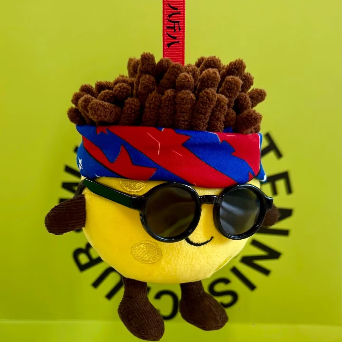 Pickleball Plush Keychain Toys