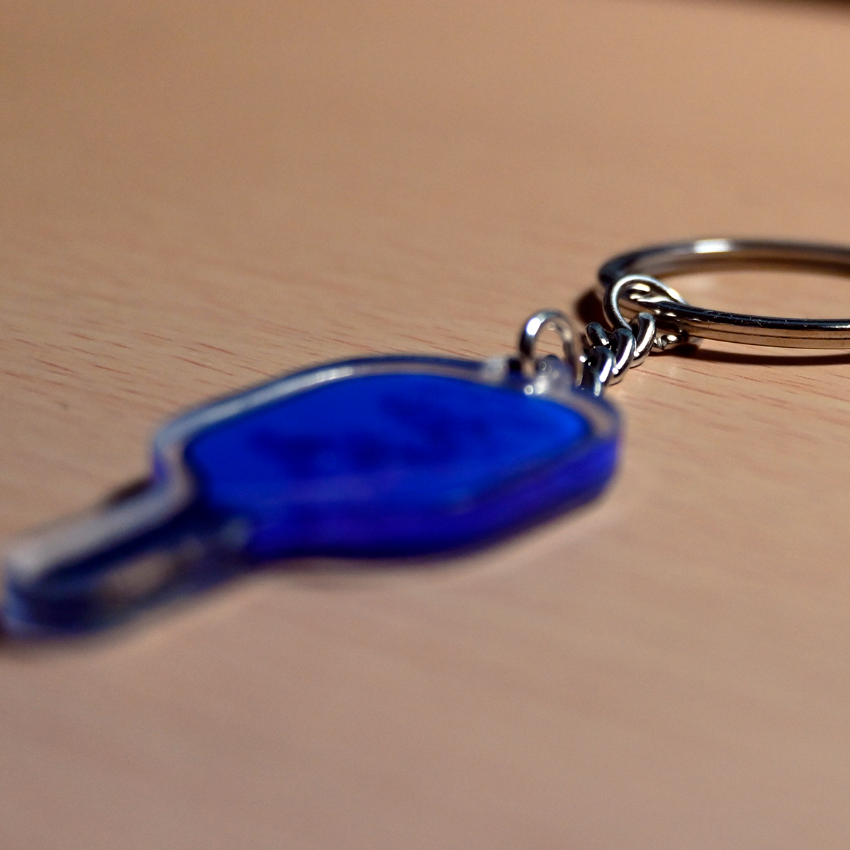 Custom Pickleball Paddle Replica Keychain